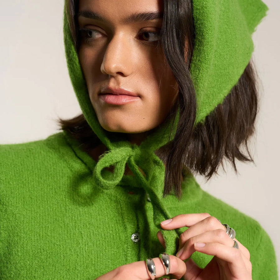 Handkerchief Scarf in Green