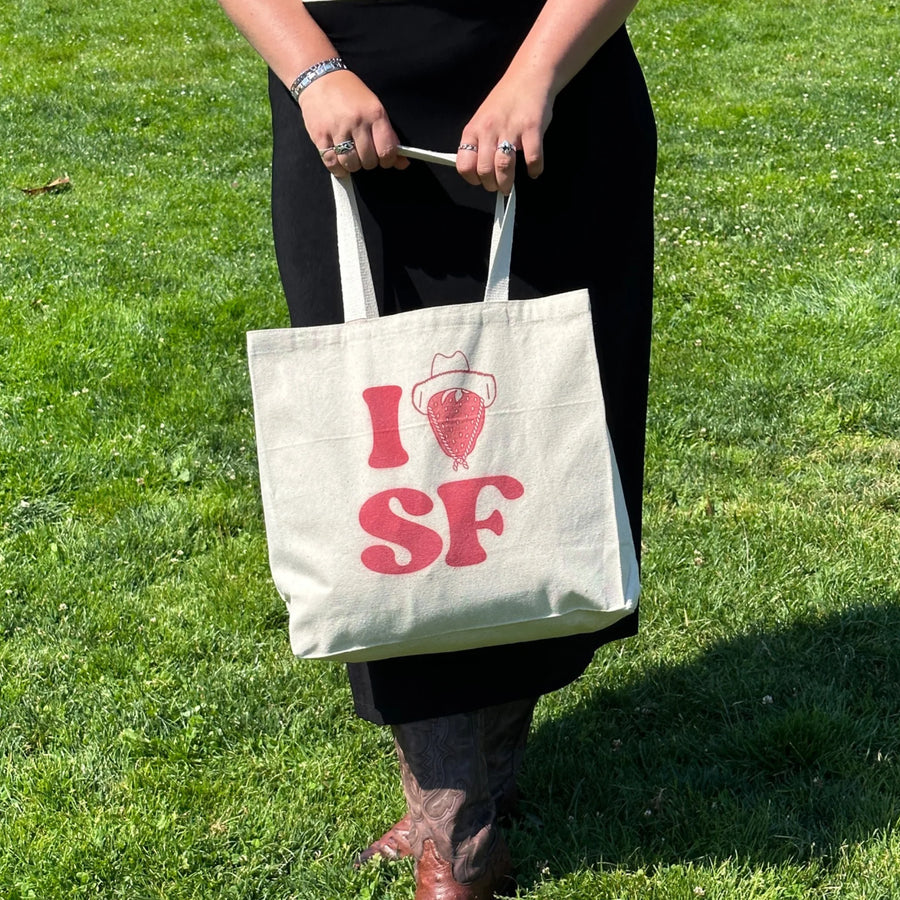Fruit Face Tote Bag