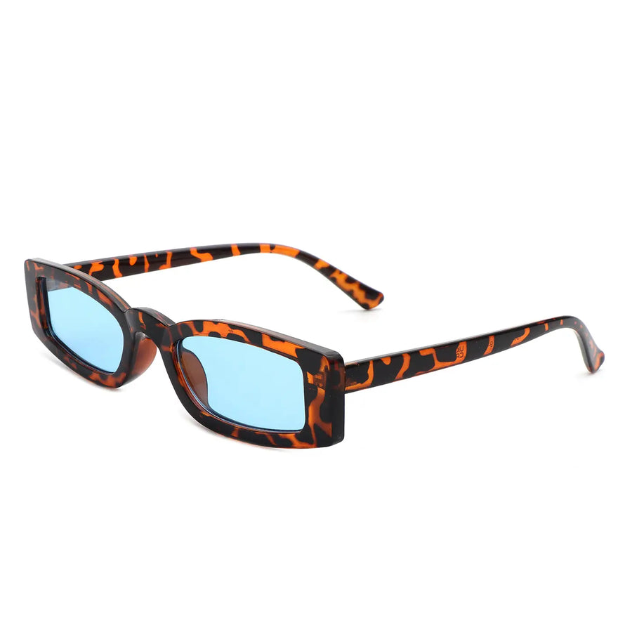 Narrow Sunglasses in Tortoise