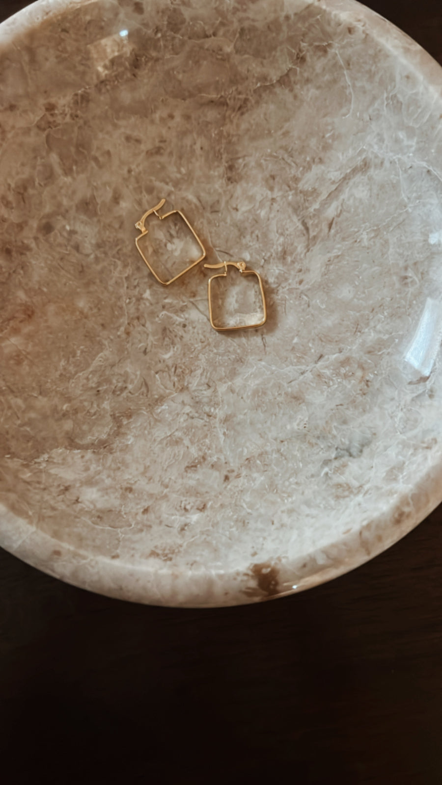 Square Gold Filled Hoops