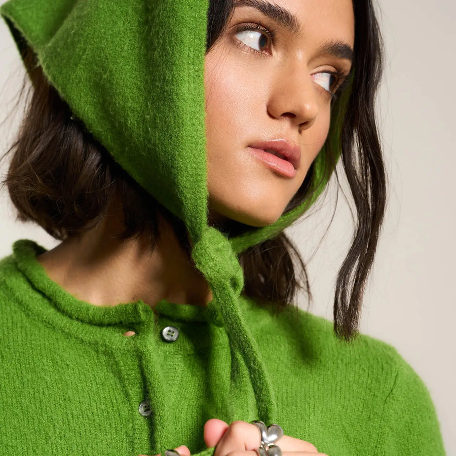 Handkerchief Scarf in Green