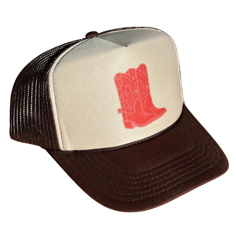 Fruit Face Boots Trucker Hat