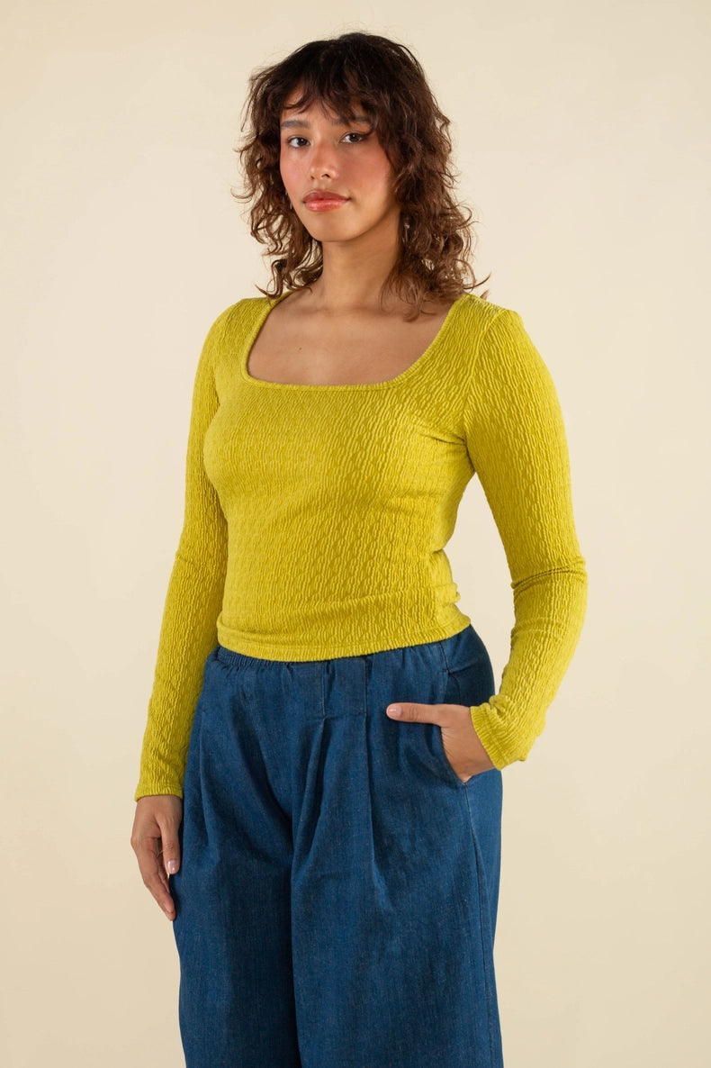 Square Neck Top - Plus