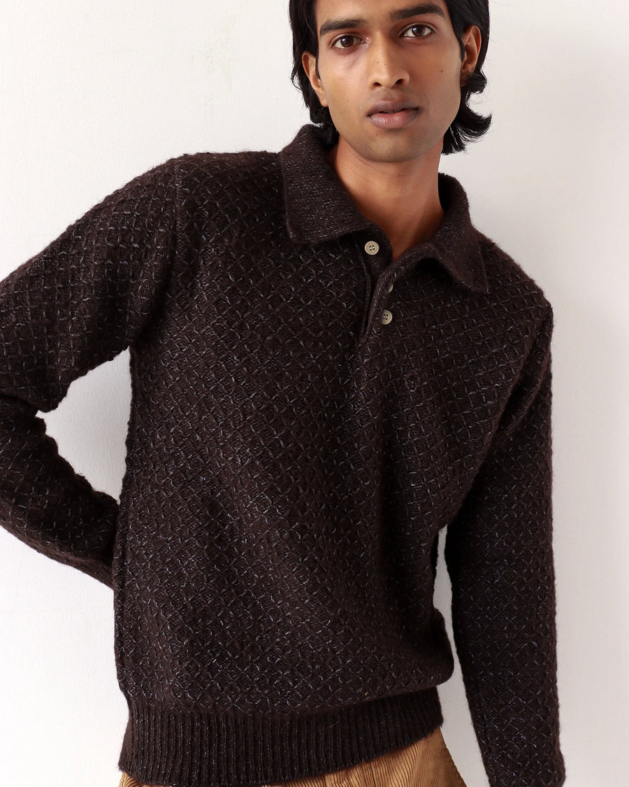 Far Afield Kier Knit Polo