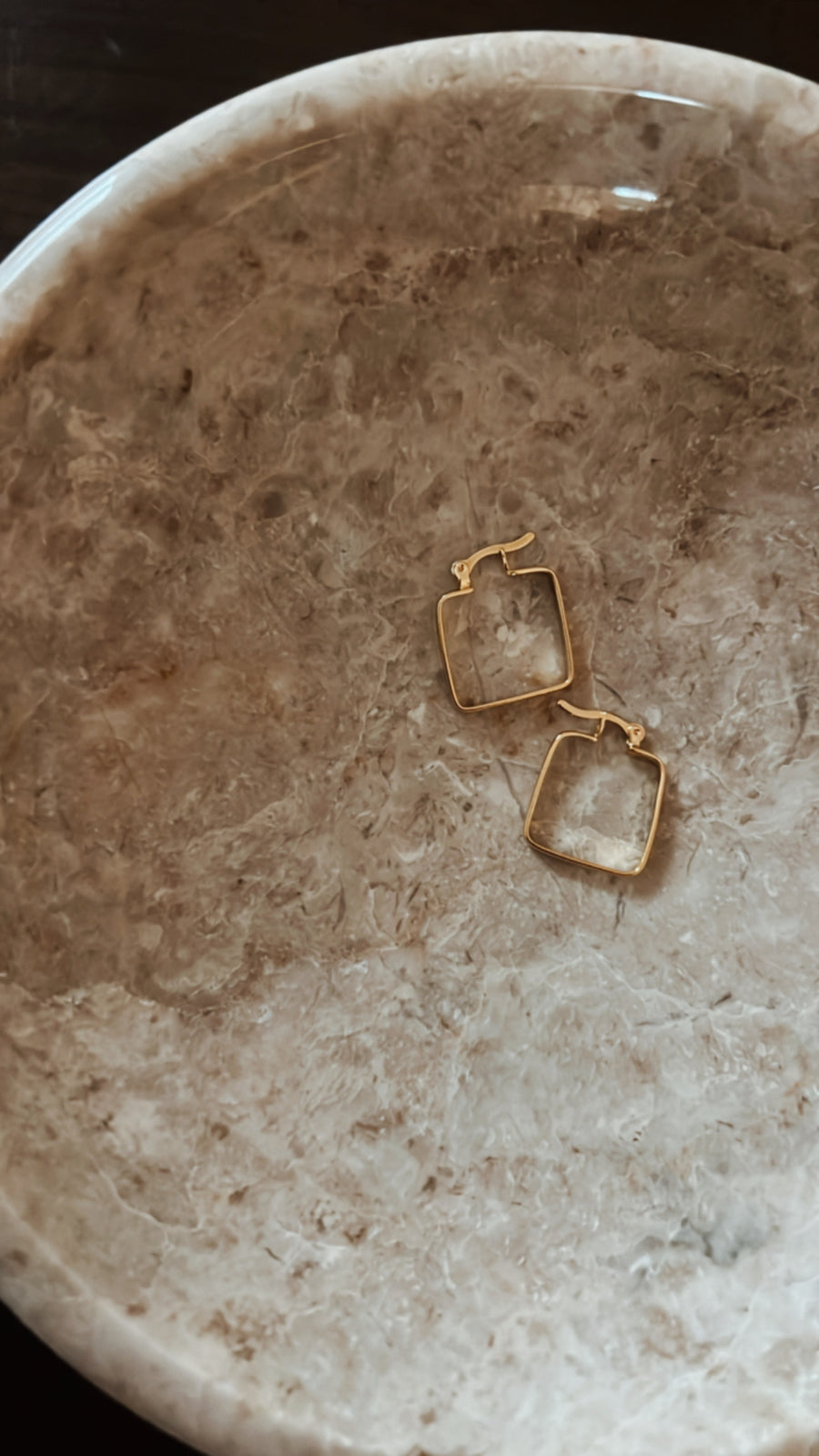 Square Gold Filled Hoops