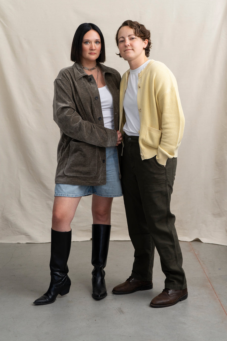 Dune Knit Cardigan in Wheat