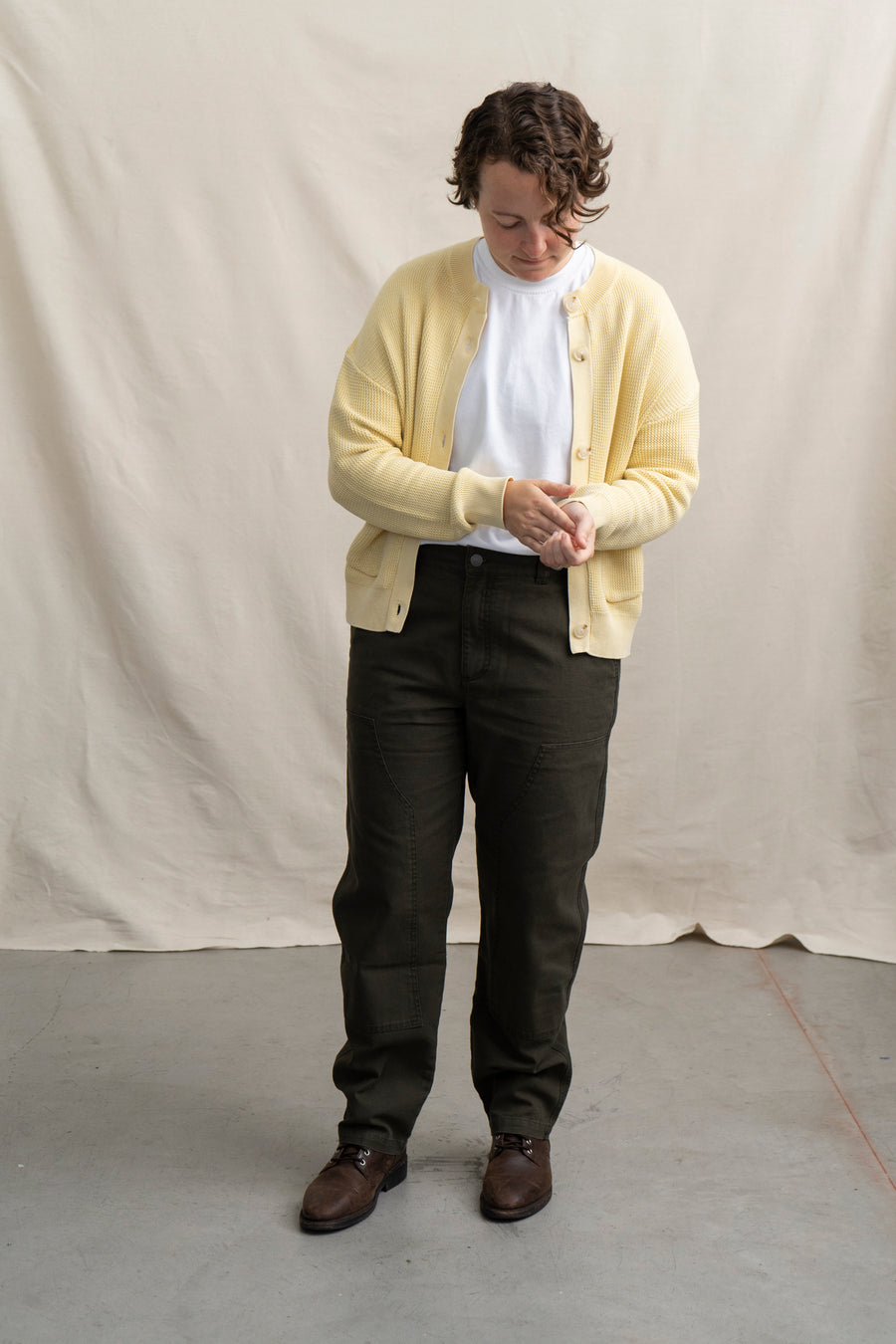 Workwear Pants in Olive