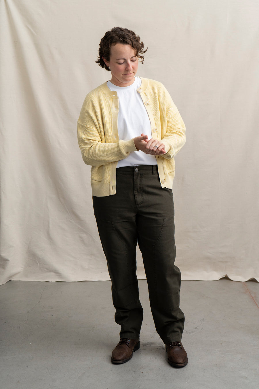 Workwear Pants in Olive