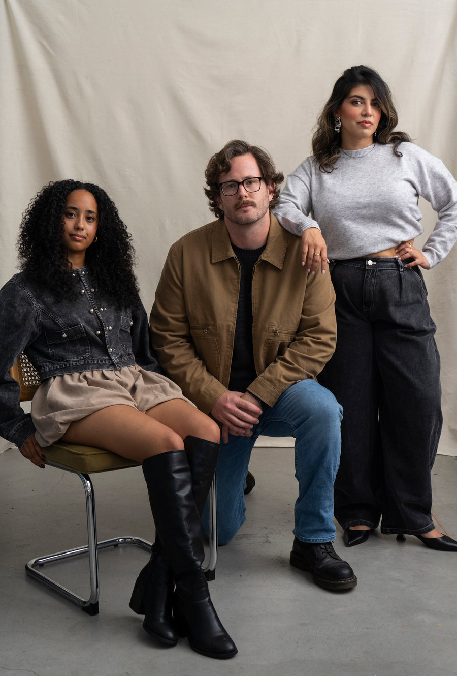 Workwear Jacket in Dark Khaki