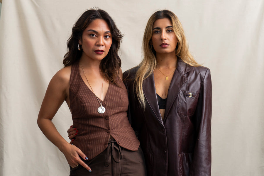 Vira the Label x Fibers of Being Leather Jacket