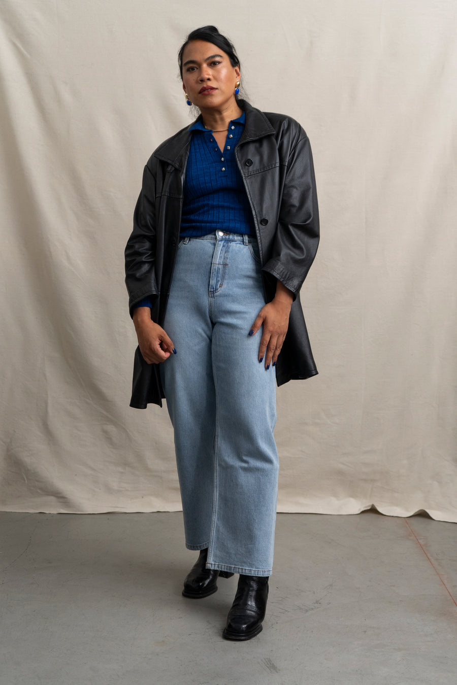 Nice Things x Fibers of Being Leather Jacket