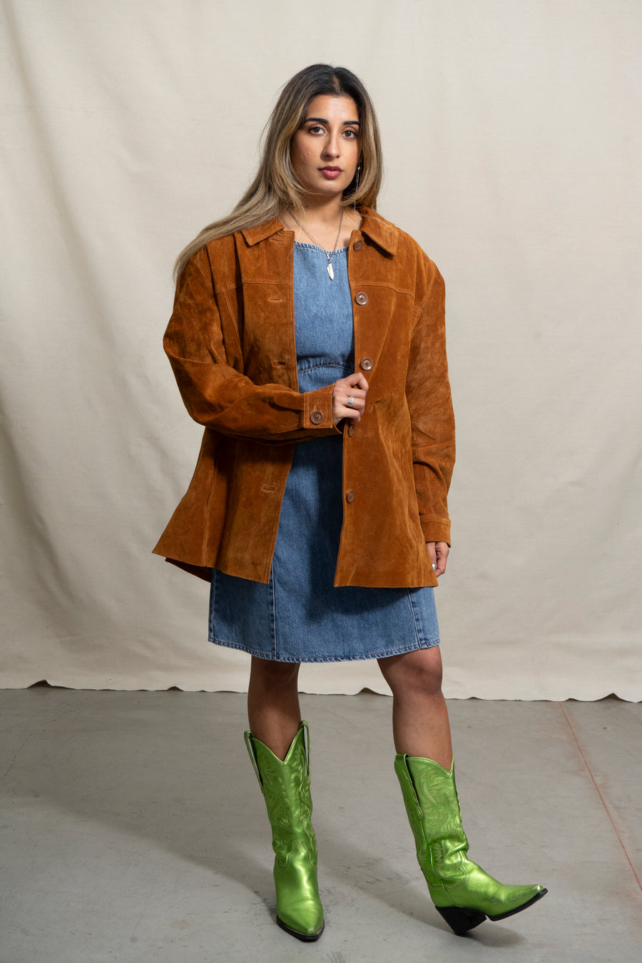 Nice Things x Fibers of Being Suede Jacket