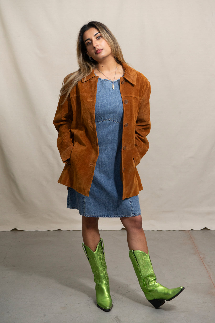 Nice Things x Fibers of Being Suede Jacket