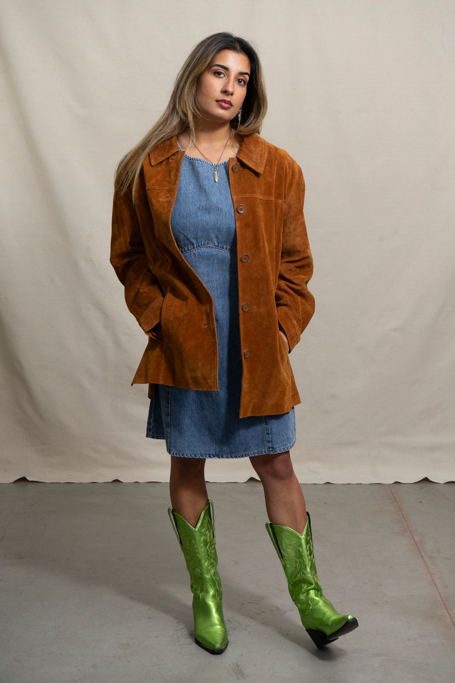 Nice Things x Fibers of Being Suede Jacket
