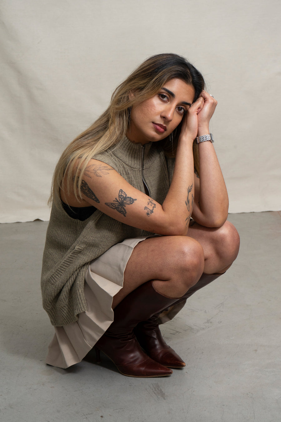 Double Waistband Skort