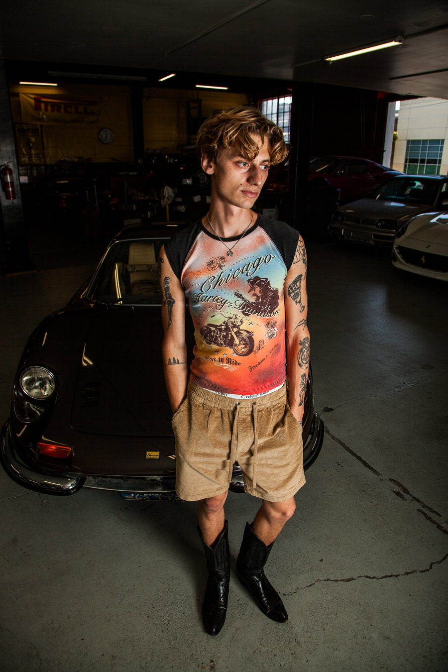 Corduroy Shorts