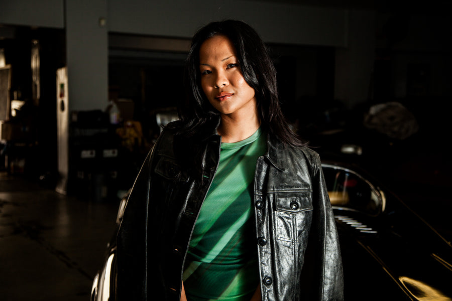 Vira the Label x Fibers of Being Ralph Lauren Leather Jacket