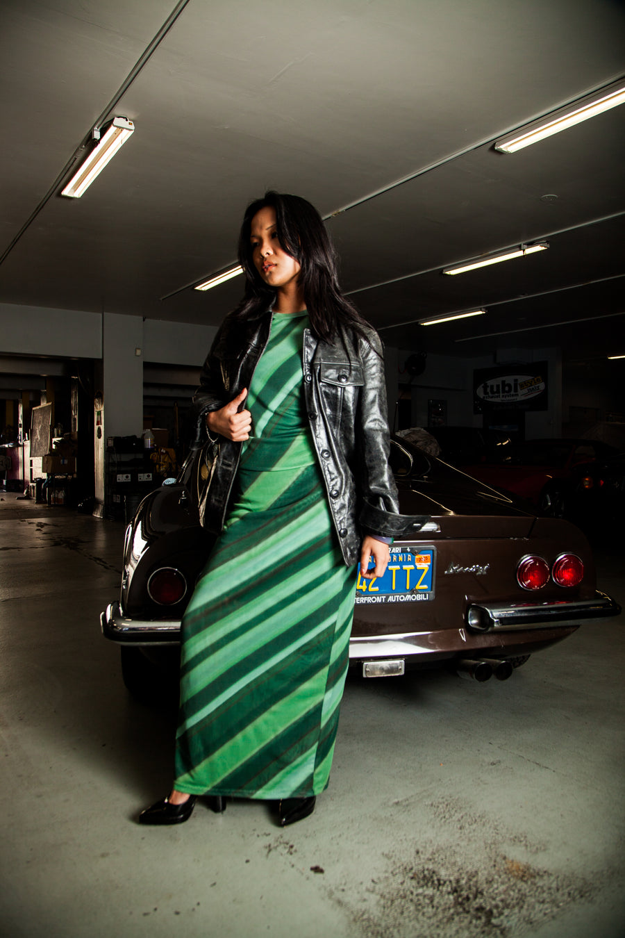 Mesh Maxi Dress