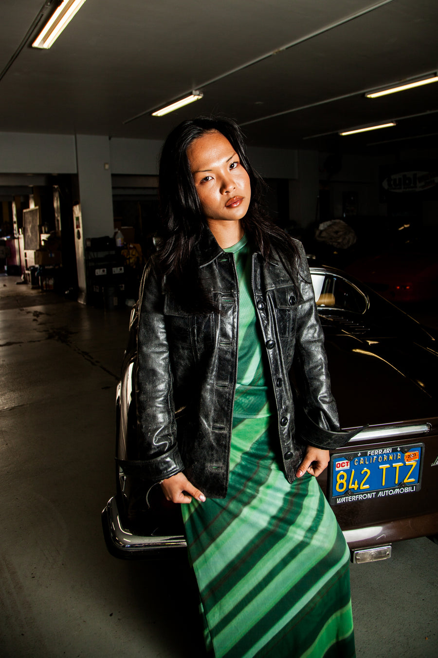 Vira the Label x Fibers of Being Ralph Lauren Leather Jacket