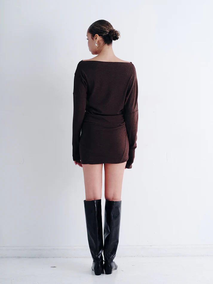 Off the Shoulder Mini Dress