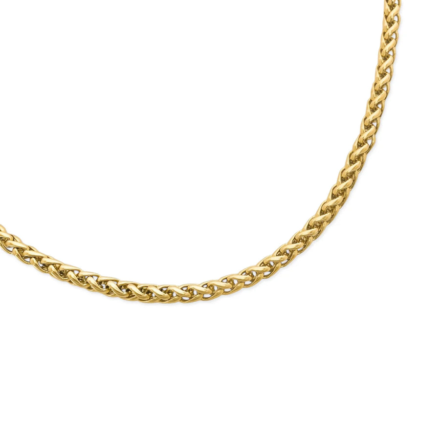 Classic Woven Necklace in Gold