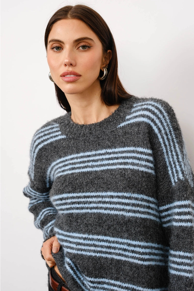 Chunky Striped Sweater