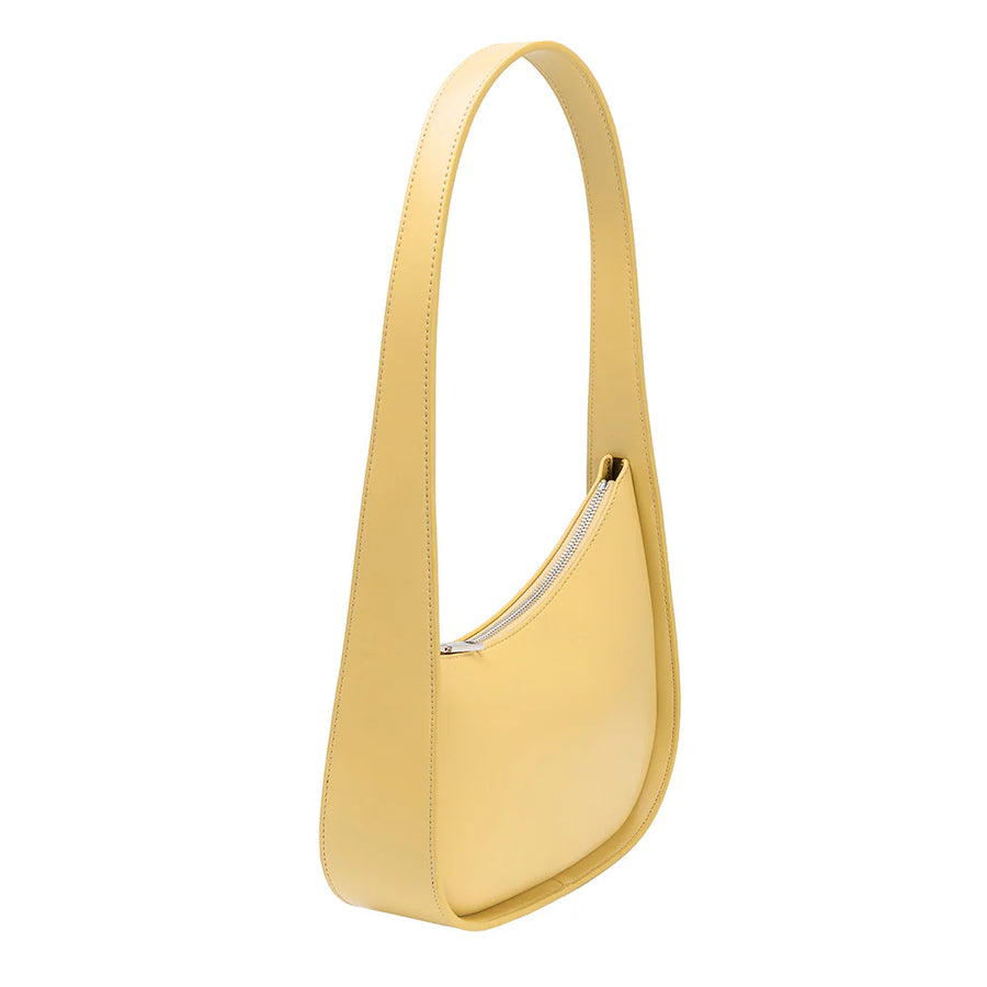 Asymmetrical Shoulder Bag in Yellow