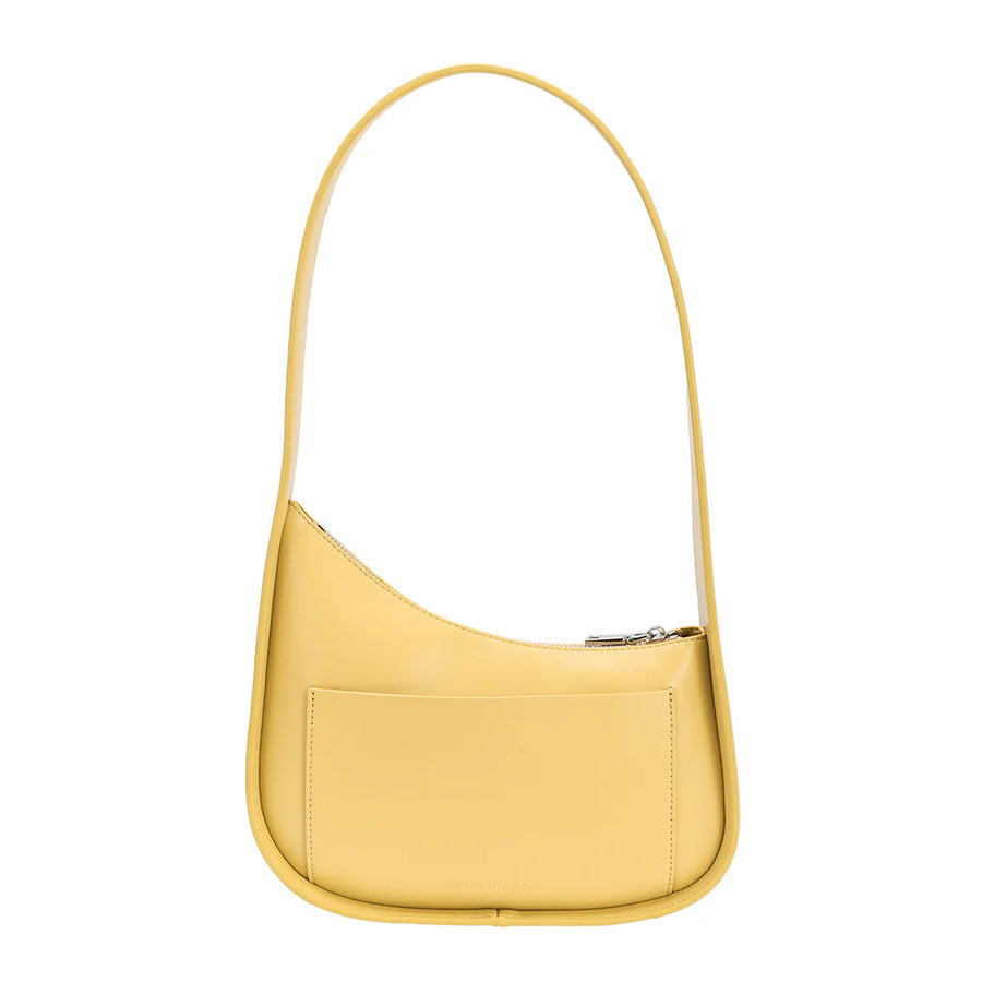 Asymmetrical Shoulder Bag in Yellow