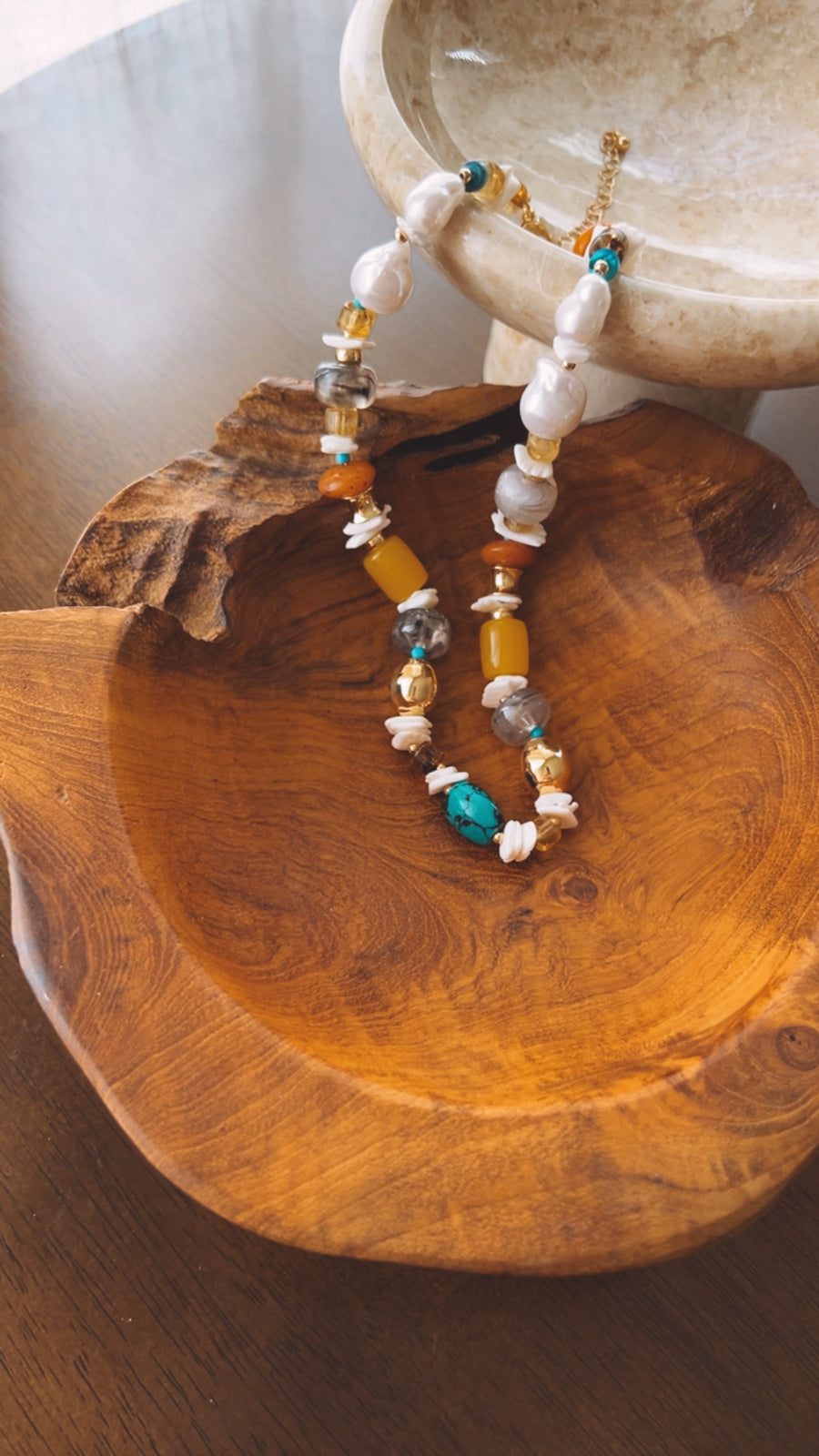 Chunky Beaded Necklace