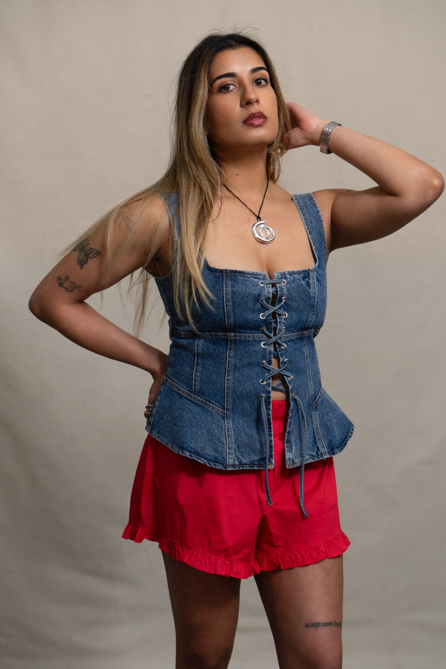 Ruffle Shorts