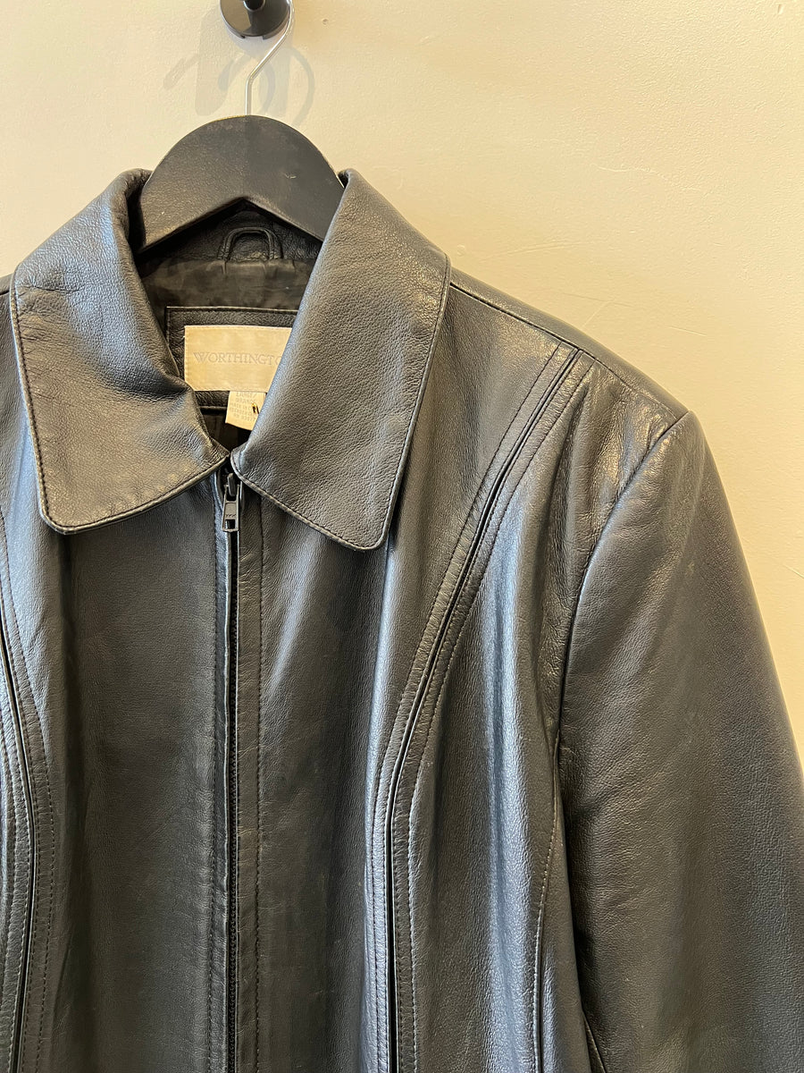 Nice Things LA x Fibers of Being Vintage Leather Jacket 1