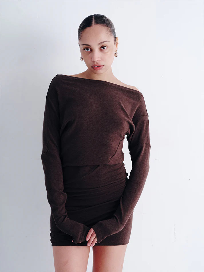 Off the Shoulder Mini Dress