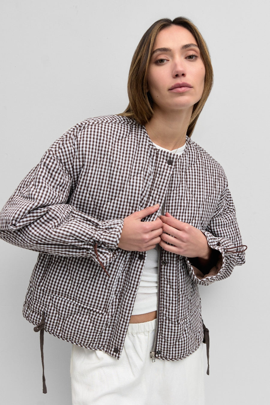 Gingham Jacket