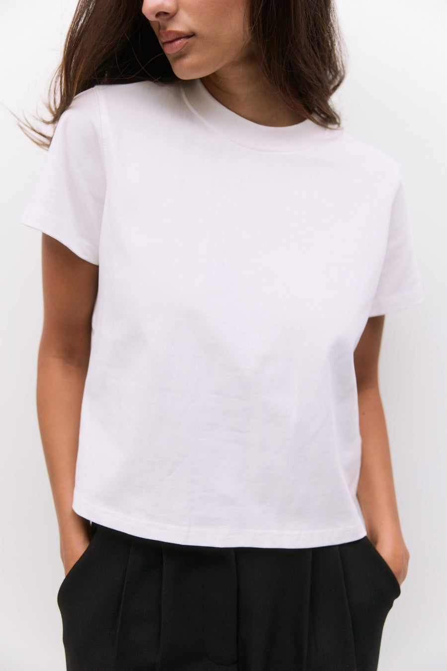 Basic Tee in White