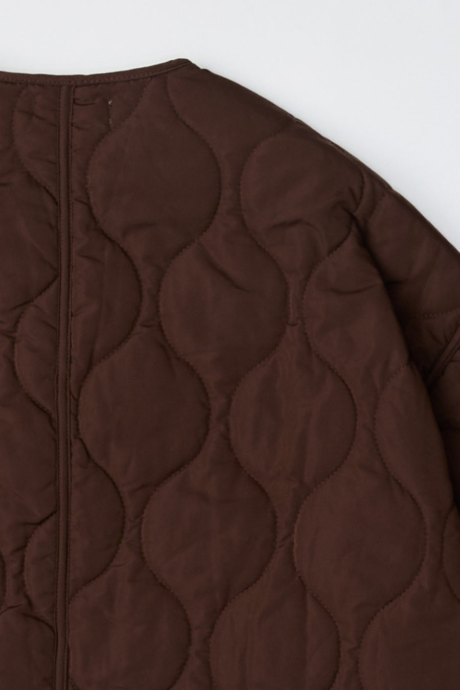 Quilted Jacket in Chestnut