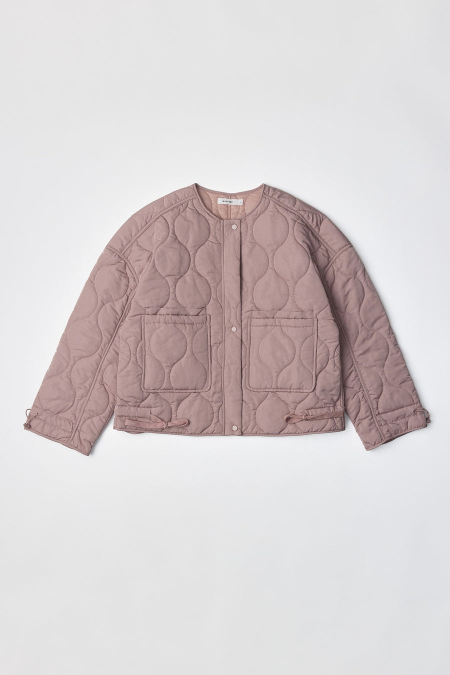 Quilted Jacket in Mauve