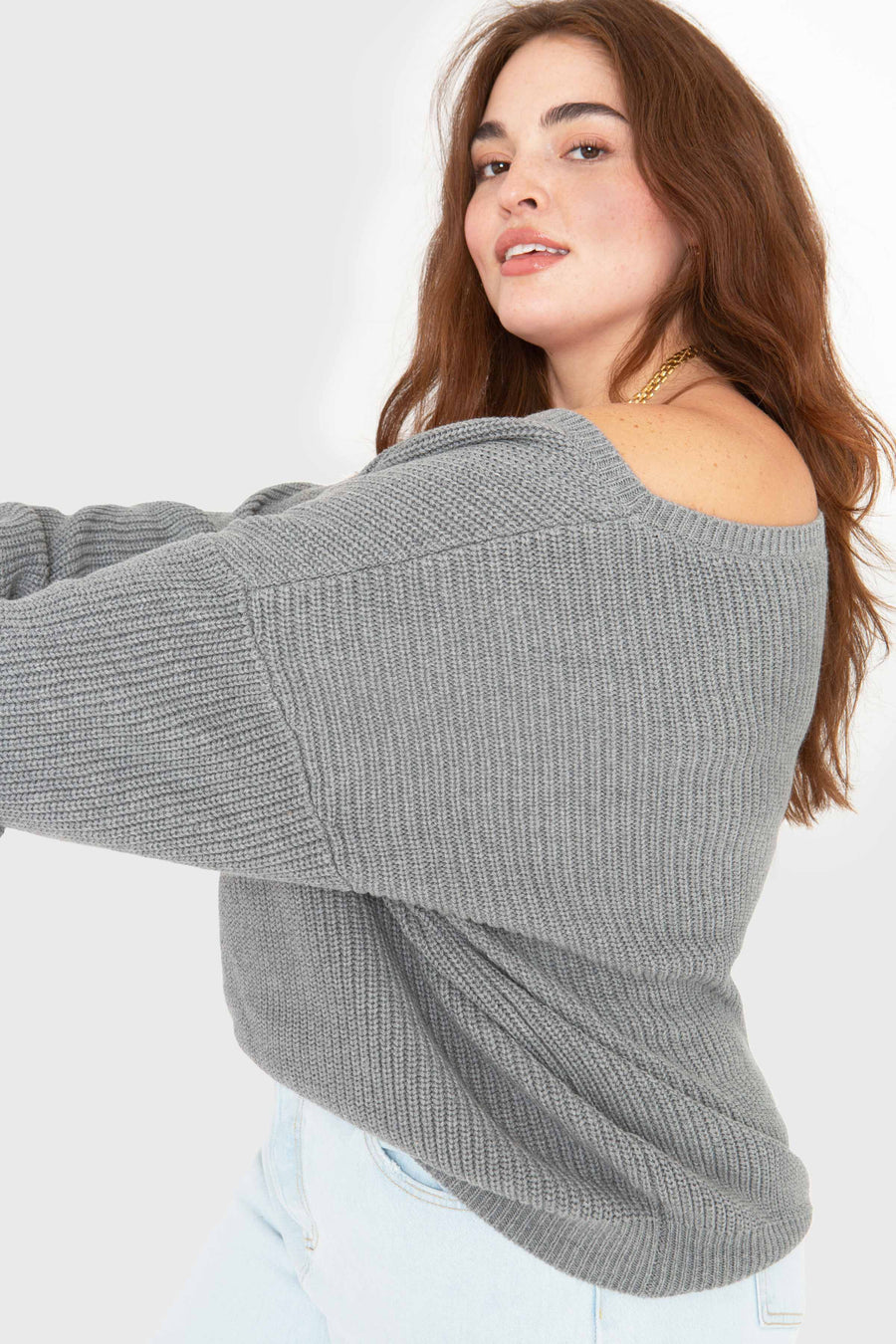 Off the Shoulder Sweater