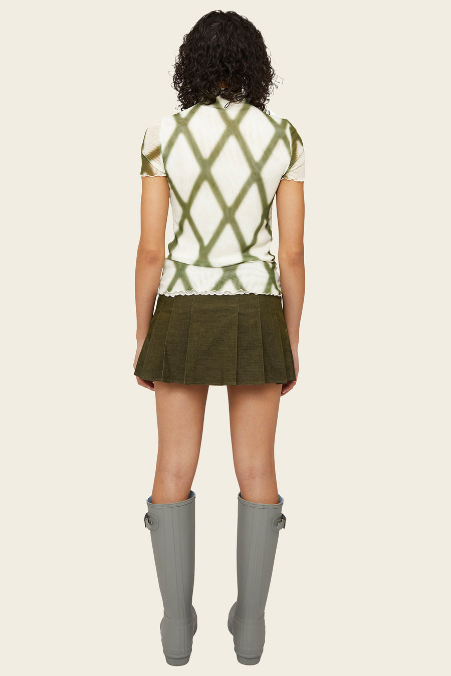 Jade Mesh Top
