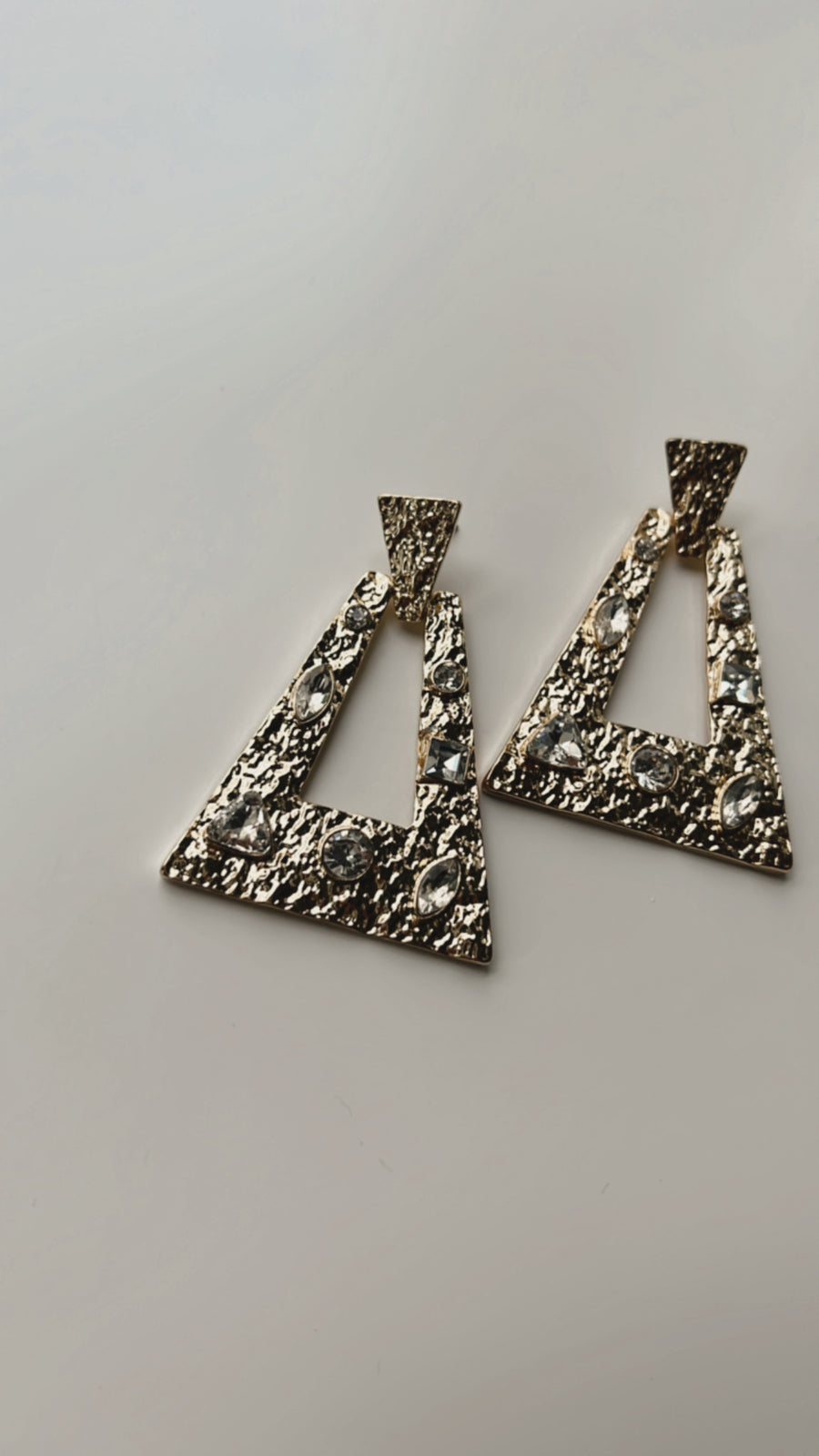 Statement Triangular Earrings
