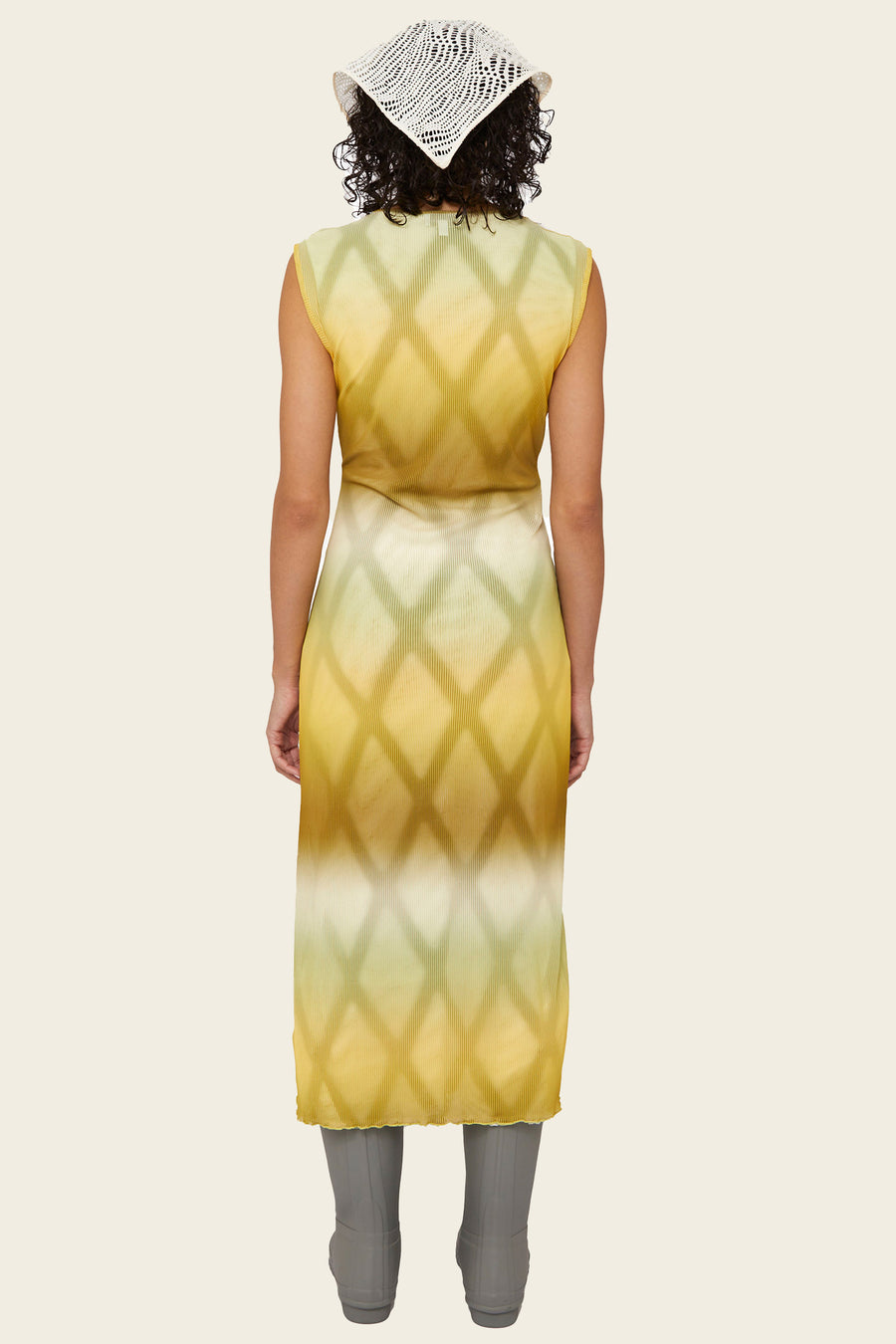 Jade Ombre Mesh Dress